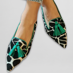 Mocassins à Bout Pointu avec Semelle Plate pour Femme | Idéal pour le Bureau et un Usage Quotidien