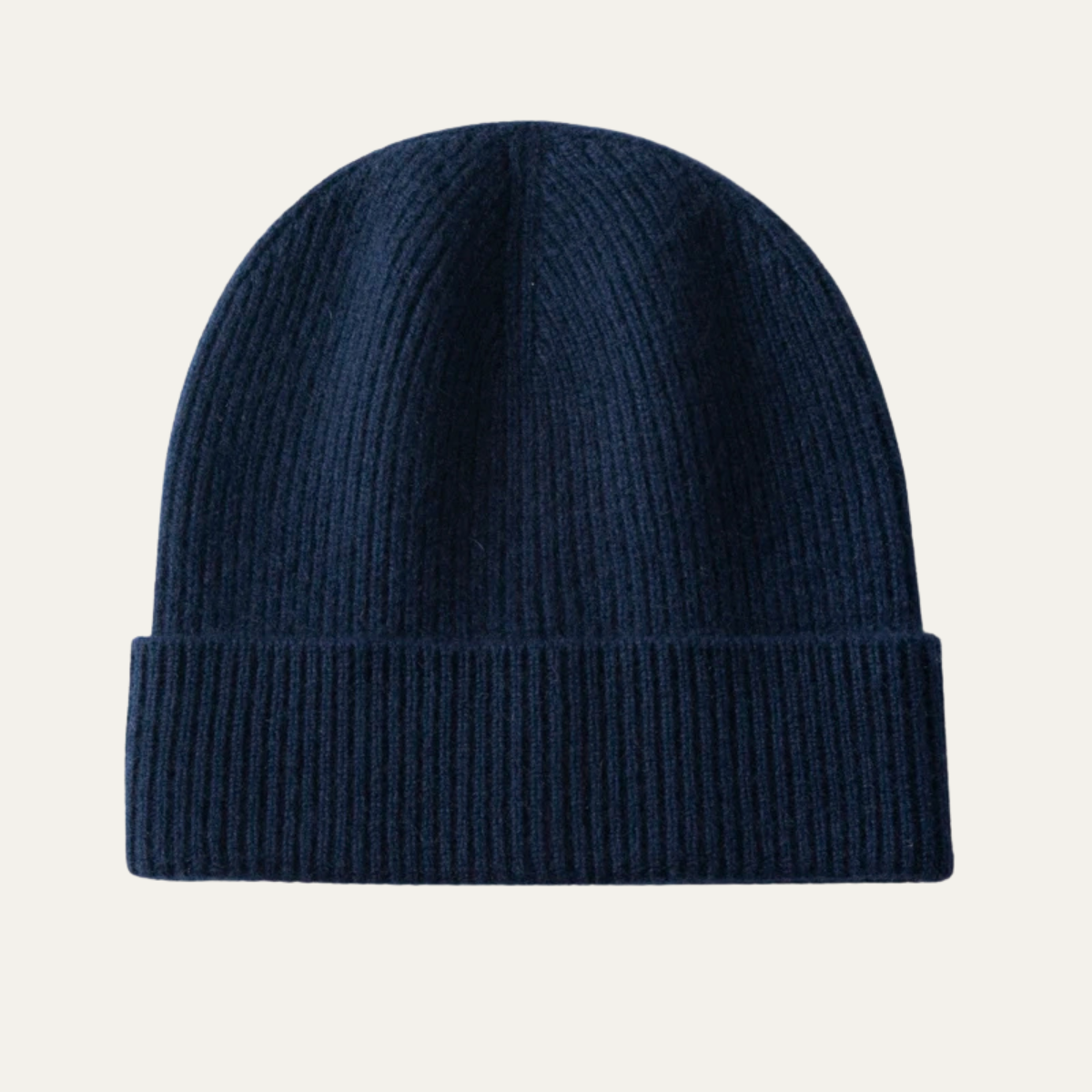 Bonnet À Côtes avec Revers pour Hommes | Idéal pour Les Activités Quotidiennes En Saison Froide