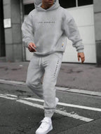 Ensemble avec Hoodie Et Pantalon De Jogging pour Homme | Idéal pour Toutes Les Saisons
