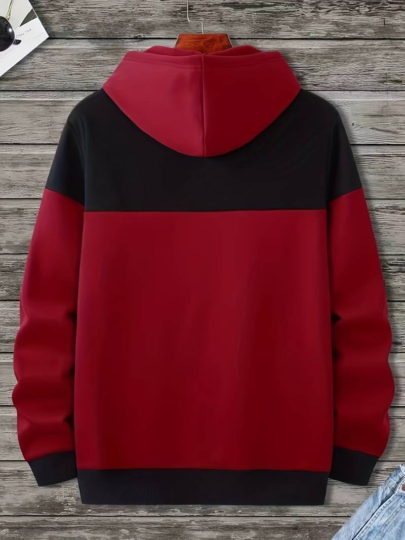 Sweat à Capuche Color Block pour Homme | Idéal pour le Quotidien