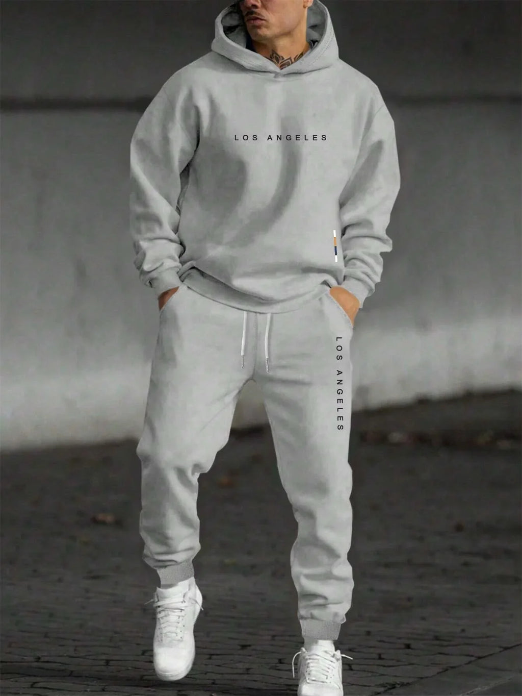Ensemble avec Hoodie Et Pantalon De Jogging pour Homme | Idéal pour Toutes Les Saisons