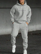 Ensemble avec Hoodie Et Pantalon De Jogging pour Homme | Idéal pour Toutes Les Saisons