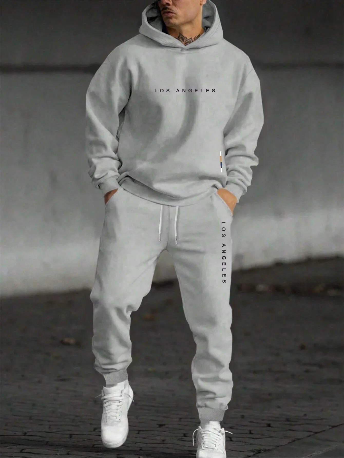 Ensemble avec Hoodie Et Pantalon De Jogging pour Homme | Idéal pour Toutes Les Saisons