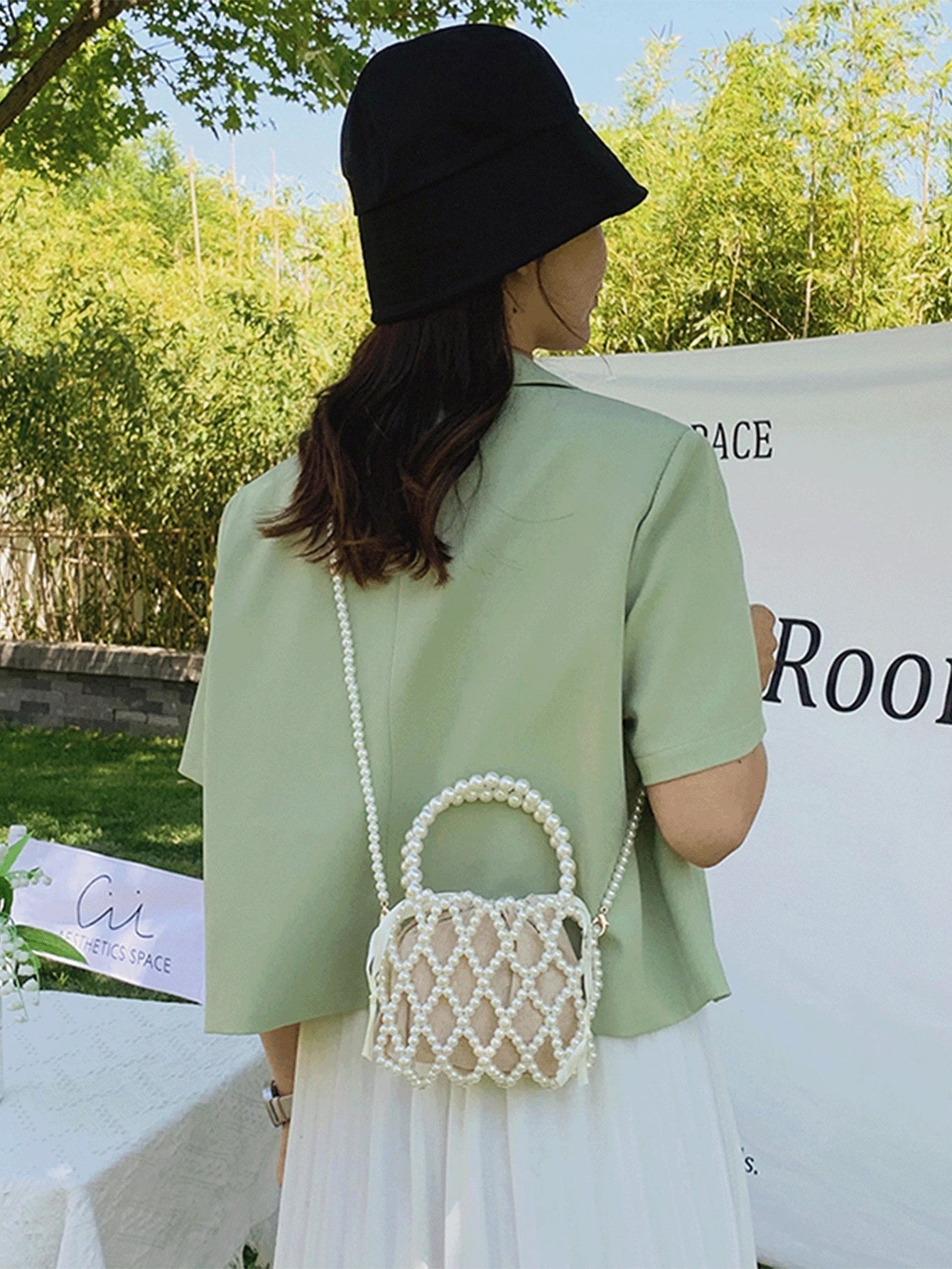 Sac À Main Vintage Avec Design En Perles Pour Femme | Idéal Pour Événements Et Saison Estivale