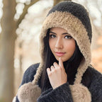 Bonnet d’Hiver avec Oreillettes Ajustables pour Adulte | Idéal pour les Activités Extérieures