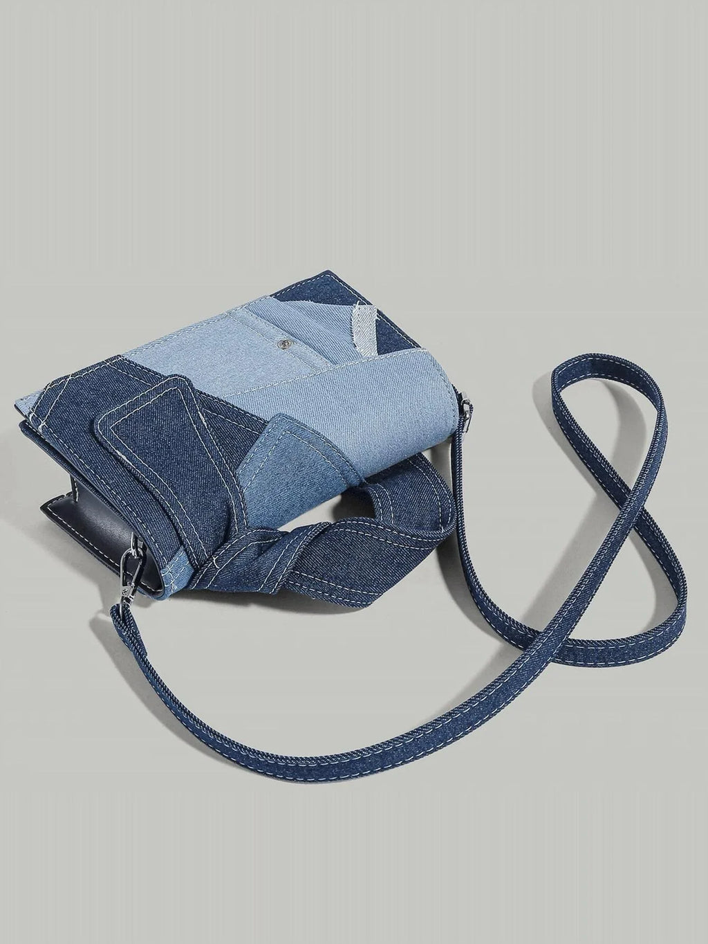 Sac Bandoulière Denim Avec Bandoulière Réglable Pour Femme | Idéal Pour Usage Quotidien