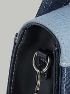 Sac Bandoulière Denim Avec Bandoulière Réglable Pour Femme | Idéal Pour Usage Quotidien