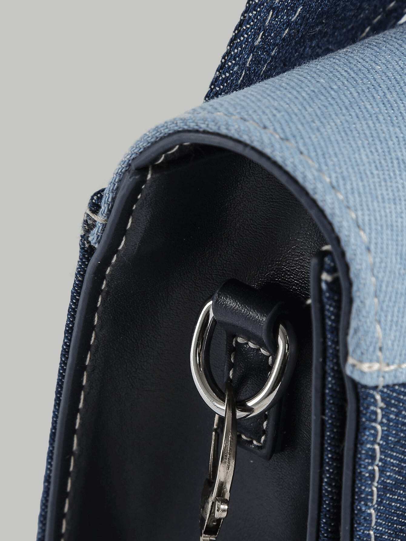Sac Bandoulière Denim Avec Bandoulière Réglable Pour Femme | Idéal Pour Usage Quotidien