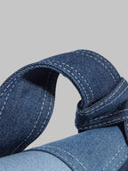 Sac Bandoulière Denim Avec Bandoulière Réglable Pour Femme | Idéal Pour Usage Quotidien
