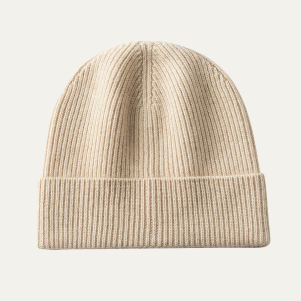 Bonnet À Côtes avec Revers pour Hommes | Idéal pour Les Activités Quotidiennes En Saison Froide
