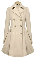 Trench-Coat Avec Coupe Ajustée Pour Femmes | Idéal Pour Les Occasions Quotidiennes