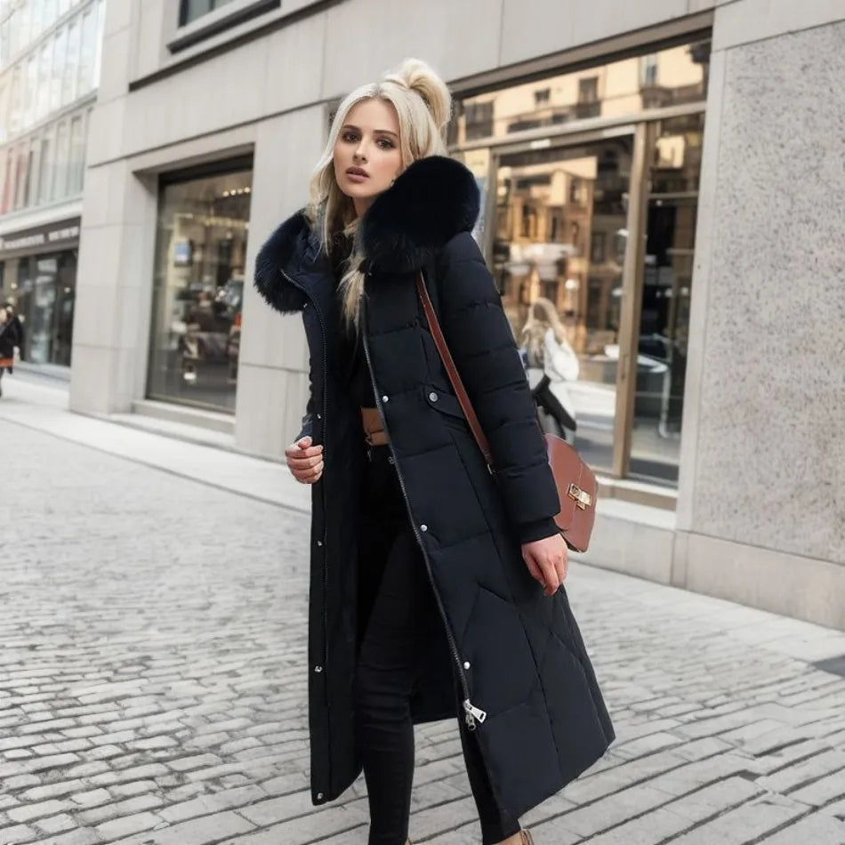 Manteau Long Avec Coupe Prolongée Pour Adultes | Idéal Pour L’Hiver