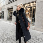 Manteau Long Avec Coupe Prolongée Pour Adultes | Idéal Pour L’Hiver