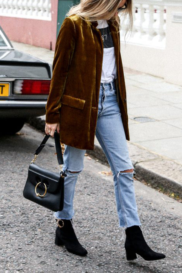Blazer à Coupe Ajustée pour Femme | Idéal pour Usage Urbain