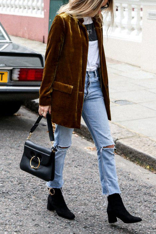 Blazer à Coupe Ajustée pour Femme | Idéal pour Usage Urbain