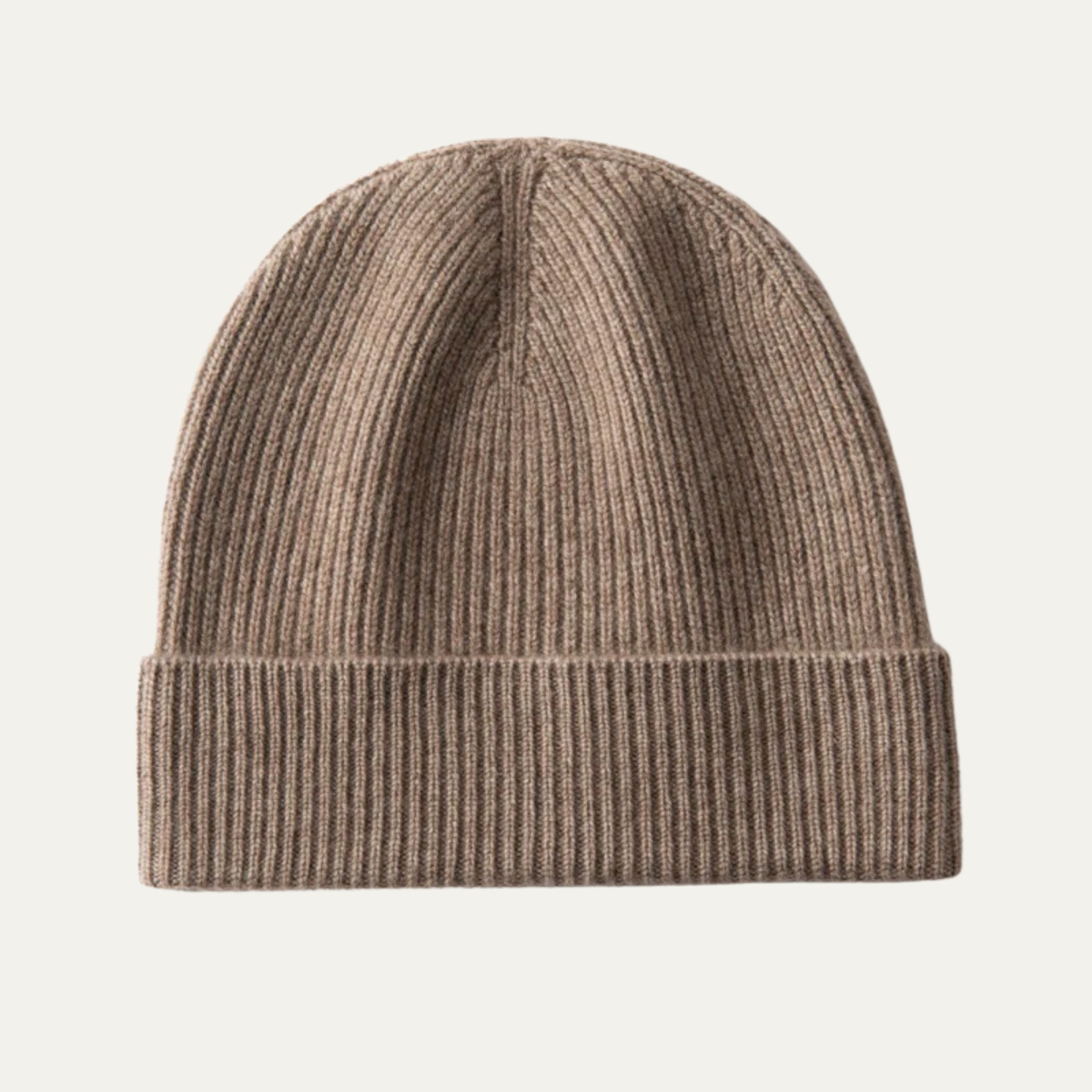 Bonnet À Côtes avec Revers pour Hommes | Idéal pour Les Activités Quotidiennes En Saison Froide