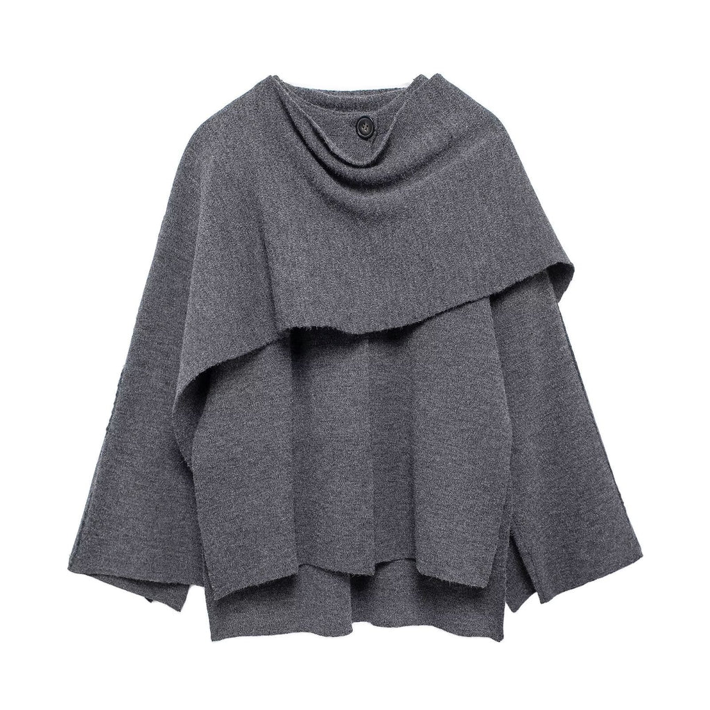 Cape Coat avec Coupe Fluide pour Femme | Idéal pour l’Automne