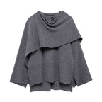 Cape Coat avec Coupe Fluide pour Femme | Idéal pour l’Automne