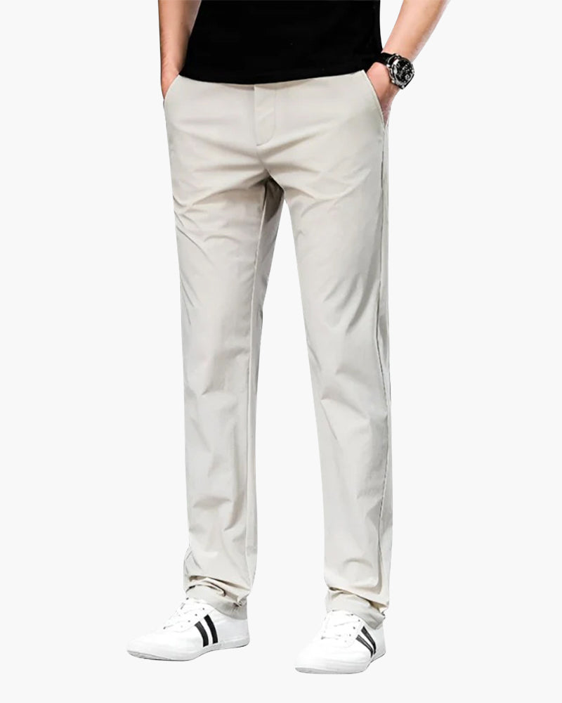 Pantalon Chino avec Coupe Slim pour Homme | Idéal pour Le Bureau Et Les Tenues Quotidiennes