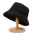 Chapeau Seau avec Finition Texturée pour Femme | Idéal pour L’Hiver