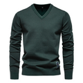 Pull À Col V Avec Coupe Régulière Pour Hommes | Idéal Pour Usage Quotidien