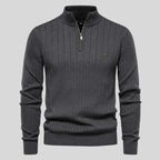 Pull à Demi-Fermeture Zippée à Manches Longues pour Homme | Idéal pour un Usage Quotidien