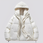 Veste À Capuche Avec Fermeture Zippée Et Coupe Ample Pour Homme | Idéale Pour L'hiver