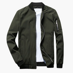 Veste Légère avec Fermeture Éclair pour Homme | Idéal pour La Mi-Saison