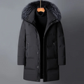 Parka D’Hiver avec Capuche Et Fourrure Synthétique Amovible pour Hommes | Idéale pour Saison Froide