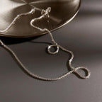 Collier Fin avec Chaîne Simple pour Femme | Idéal pour Un Usage Quotidien
