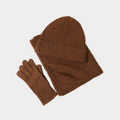 Ensemble Bonnet, Écharpe et Gants pour Adultes | Idéal pour l’Hiver