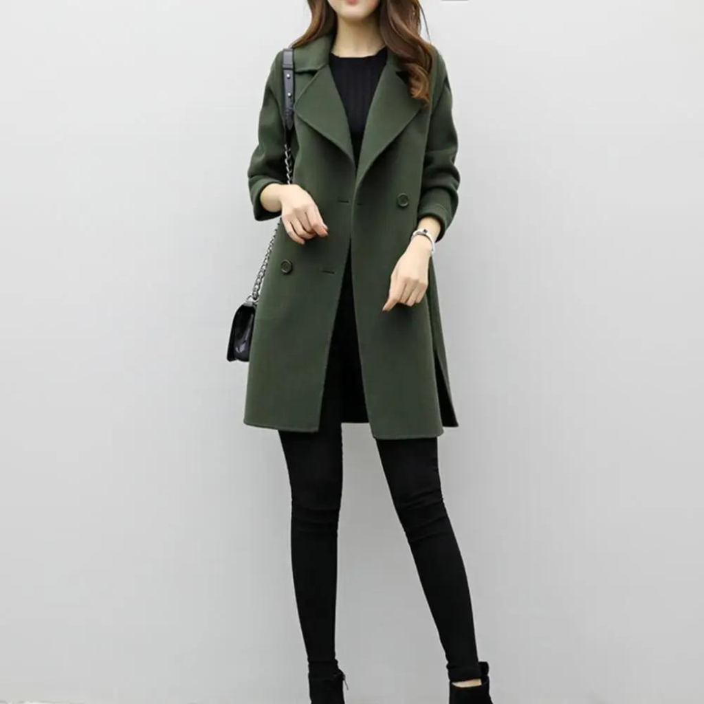 Manteau Avec Coupe Ajustée Pour Femme | Idéal Pour L’Hiver