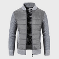 Veste Hybride avec Col Haut et Fermeture Zippée pour Homme | Idéale pour Mi-Saison