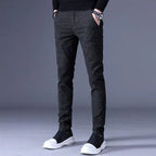 Pantalon à Coupe Droite pour Homme | Idéal pour le Bureau ou les Sorties Décontractées