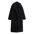 Veste Polaire Oversize avec Col Montant et Fermeture Zippée pour Femme | Idéale pour Temps Froid