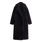 Veste Polaire Oversize avec Col Montant et Fermeture Zippée pour Femme | Idéale pour Temps Froid
