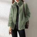 Veste Zippée Oversize à Capuche pour Femme | Idéale pour l’Automne et l’Hiver