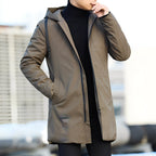 Veste Légère à Capuche avec Coupe Classique pour Hommes | Idéale pour la Mi-Saison