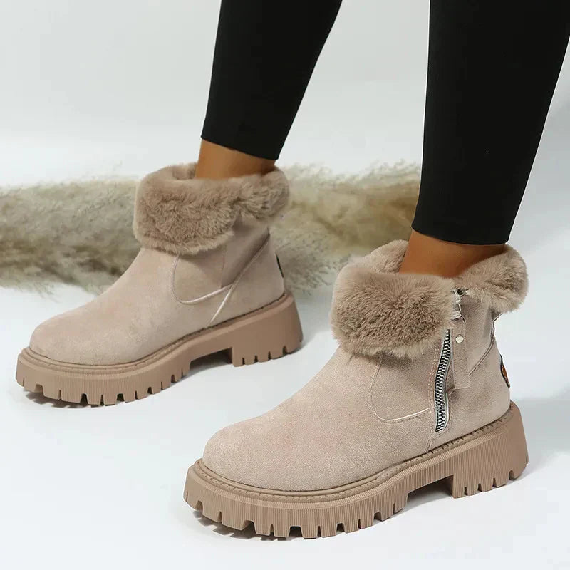 Bottes D’hiver Fermées Pour Femme À Enfilage Facile | Idéales Pour La Saison Froide