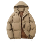 Veste D'hiver Matelassée Avec Capuche Pour Homme | Idéale Pour La Saison Froide