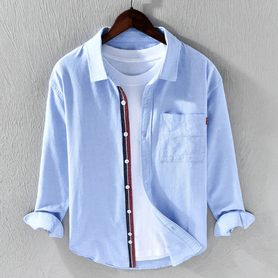 Chemise À Manches Longues avec Coupe Classique pour Homme | Idéale pour Le Quotidien Et Les Occasions Formelles