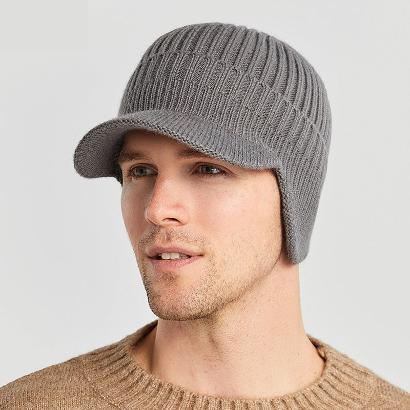 Bonnet Tricoté avec Protection des Oreilles pour Adulte | Idéal pour l’Automne et l’Hiver