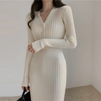 Robe Ajustée Avec Fermeture Boutonnée Pour Femme | Idéale Pour Un Usage Quotidien