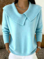 Pull à Col Rond pour Femmes | Idéal pour Mi-Saison et Usage Quotidien