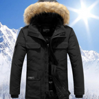 Parka d’Hiver avec Capuche pour Homme | Idéale pour la Saison Froide