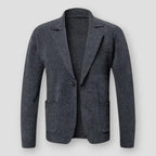 Blazer avec Col à Revers et Fermeture à Boutons pour Homme | Idéal pour Toutes les Saisons