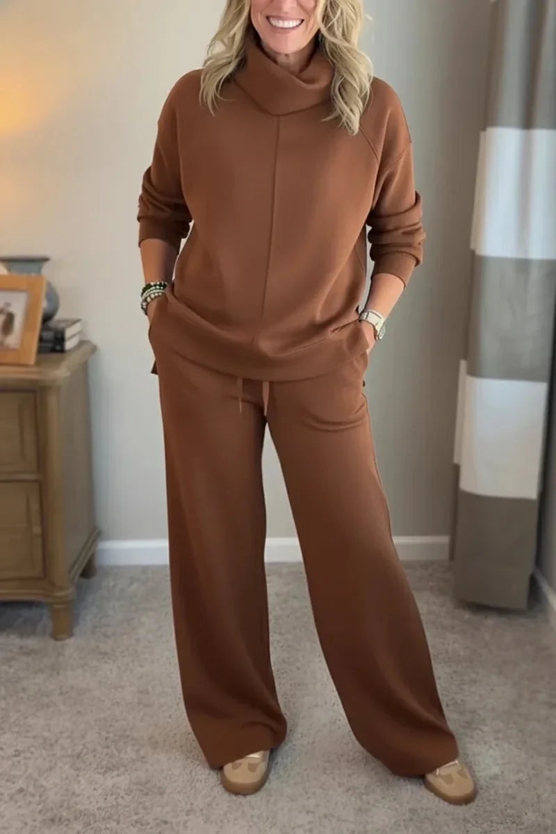Ensemble Deux Pièces Avec Haut Et Pantalon Assortis Pour Femmes | Idéal Pour Un Usage Quotidien
