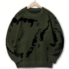 Pull-Over Homme à Texture Structurée pour Usage Quotidien | Idéal pour la Mi-Saison
