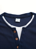 Polo À Manches Longues Avec Col À Boutons Et Poches Fonctionnelles Pour Homme | Idéal Pour Le Quotidien Et Les Occasions Décontractées