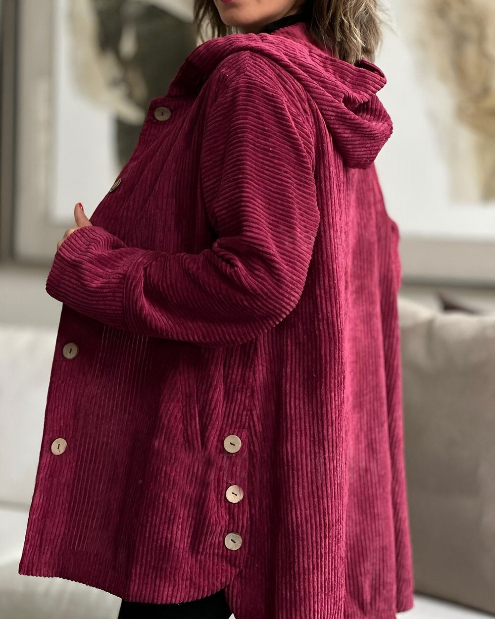 Veste Avec Capuche Et Coupe Décontractée Pour Femmes | Idéale Pour La Saison Automnale